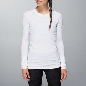 Lululemon Swiftly Tech Long Sleeve Crew - White 4